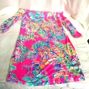 Lilly Pulitzer off shoulder dress